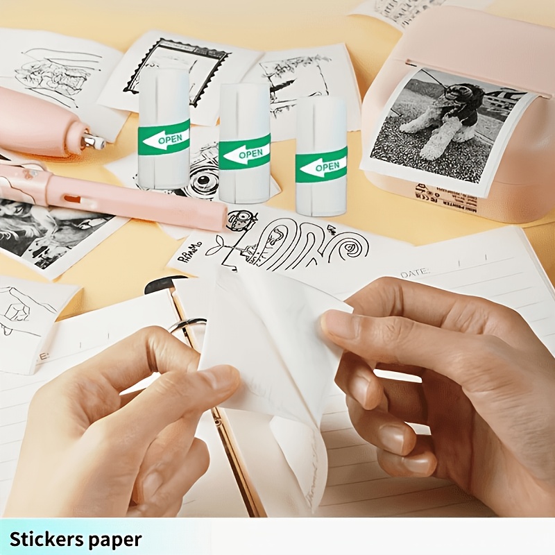 13 Rolls 57x25mm Mini Thermal  - đánh giá và giá Mini Pocket Thermal Printer Paper Roll