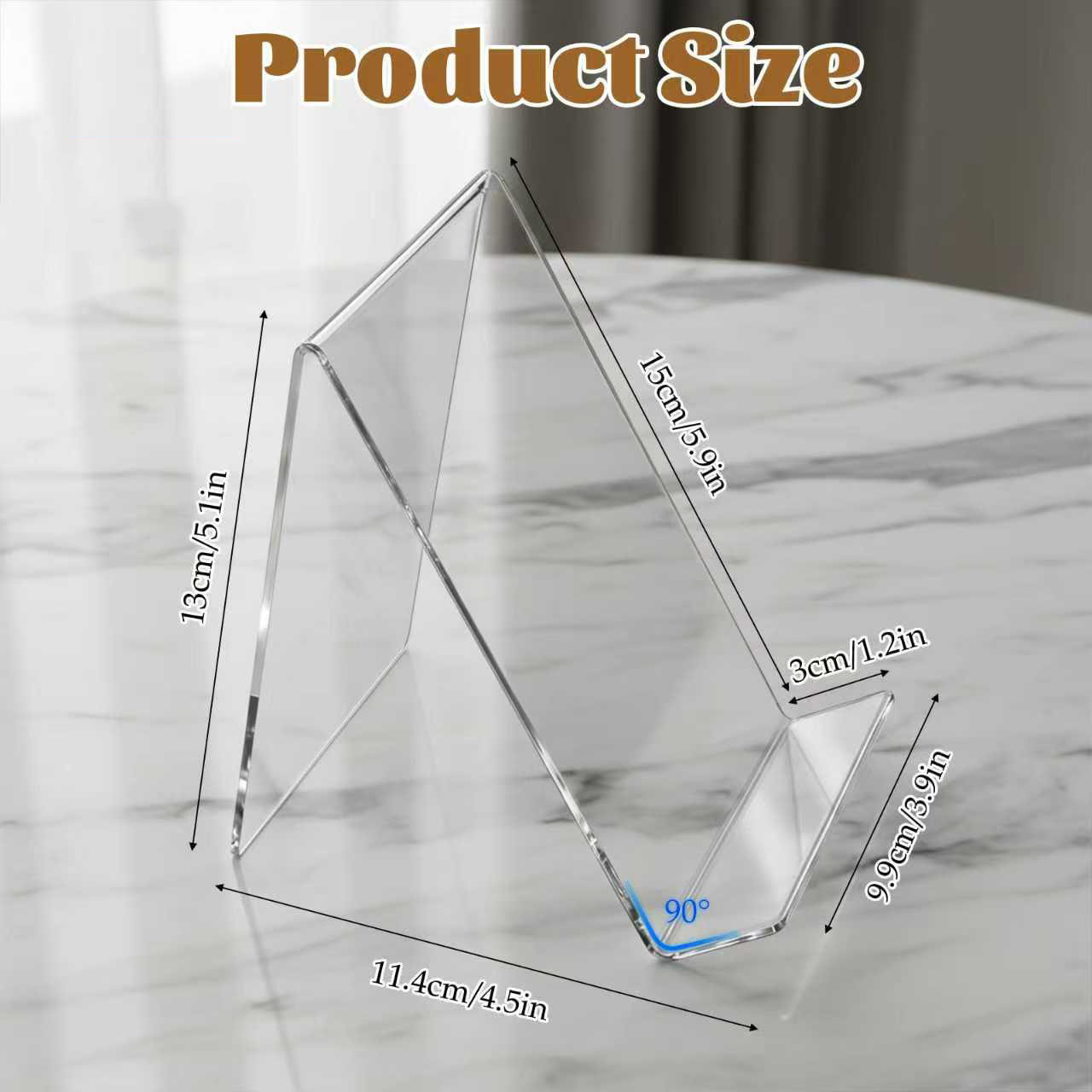 12 Pack Acrylic Book Stand,  C - đánh giá và giá Clear Acrylic Book Stand Holder