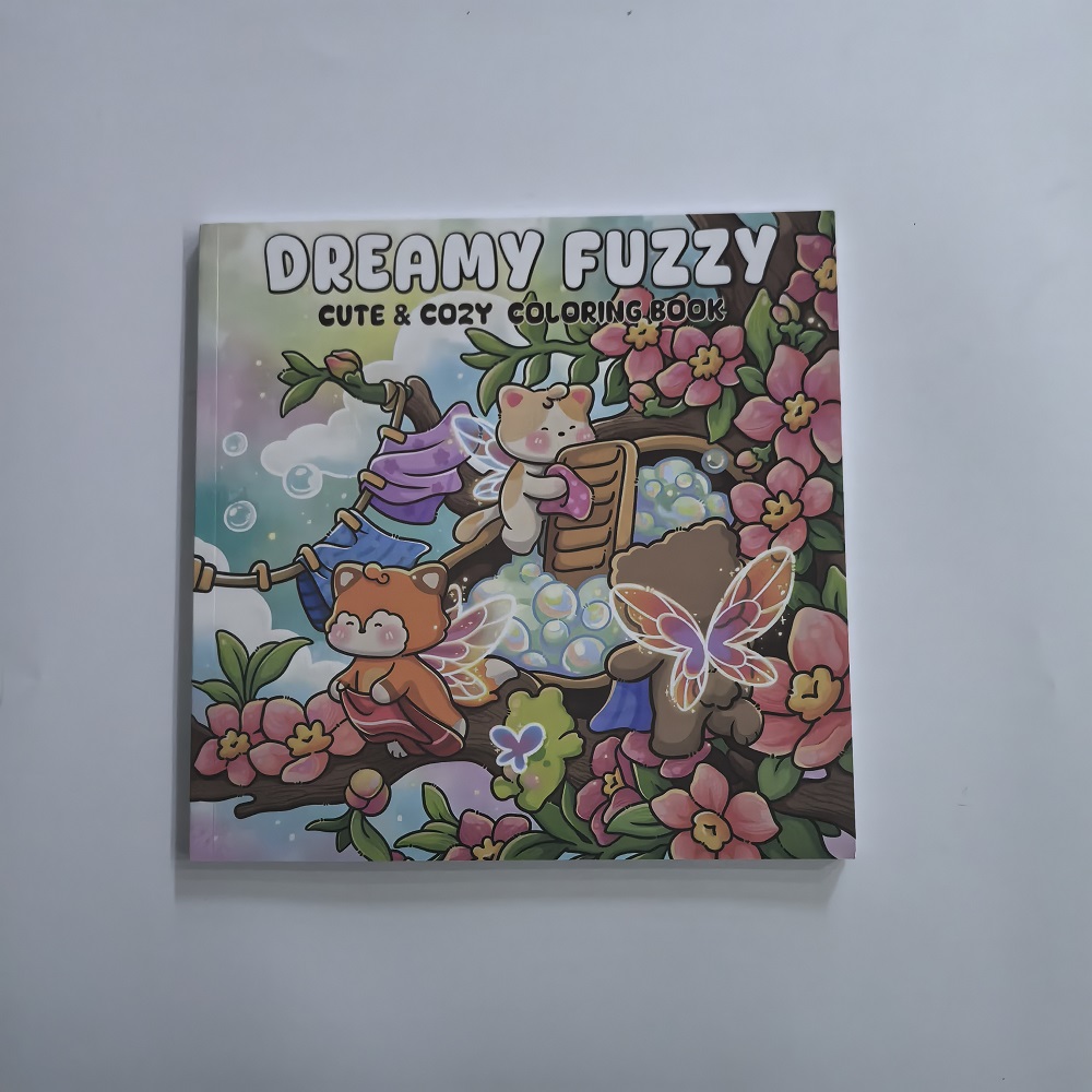 Dreamy Fuzzy Cute & Cozy Color - đánh giá và giá Adult Coloring Book Stress Relief