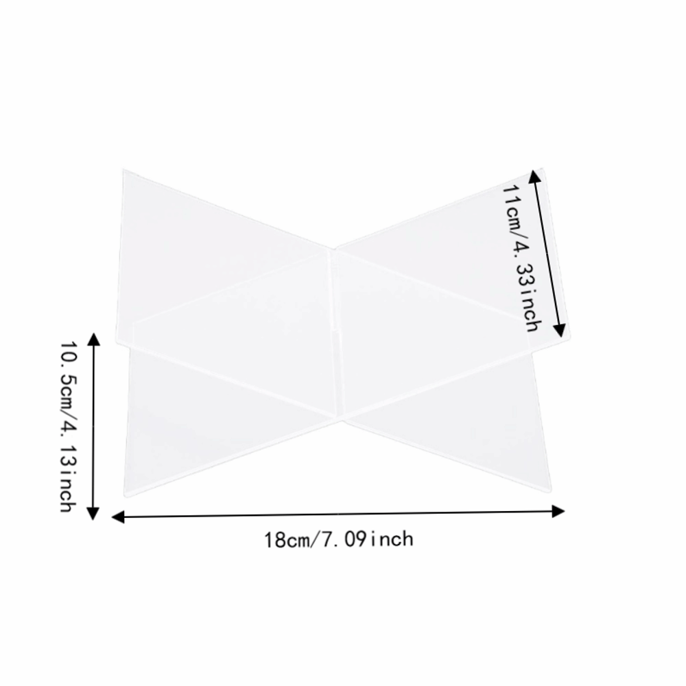 1set X-Shaped Design Acrylic B - đánh giá và giá Clear Acrylic Book Stand Holder