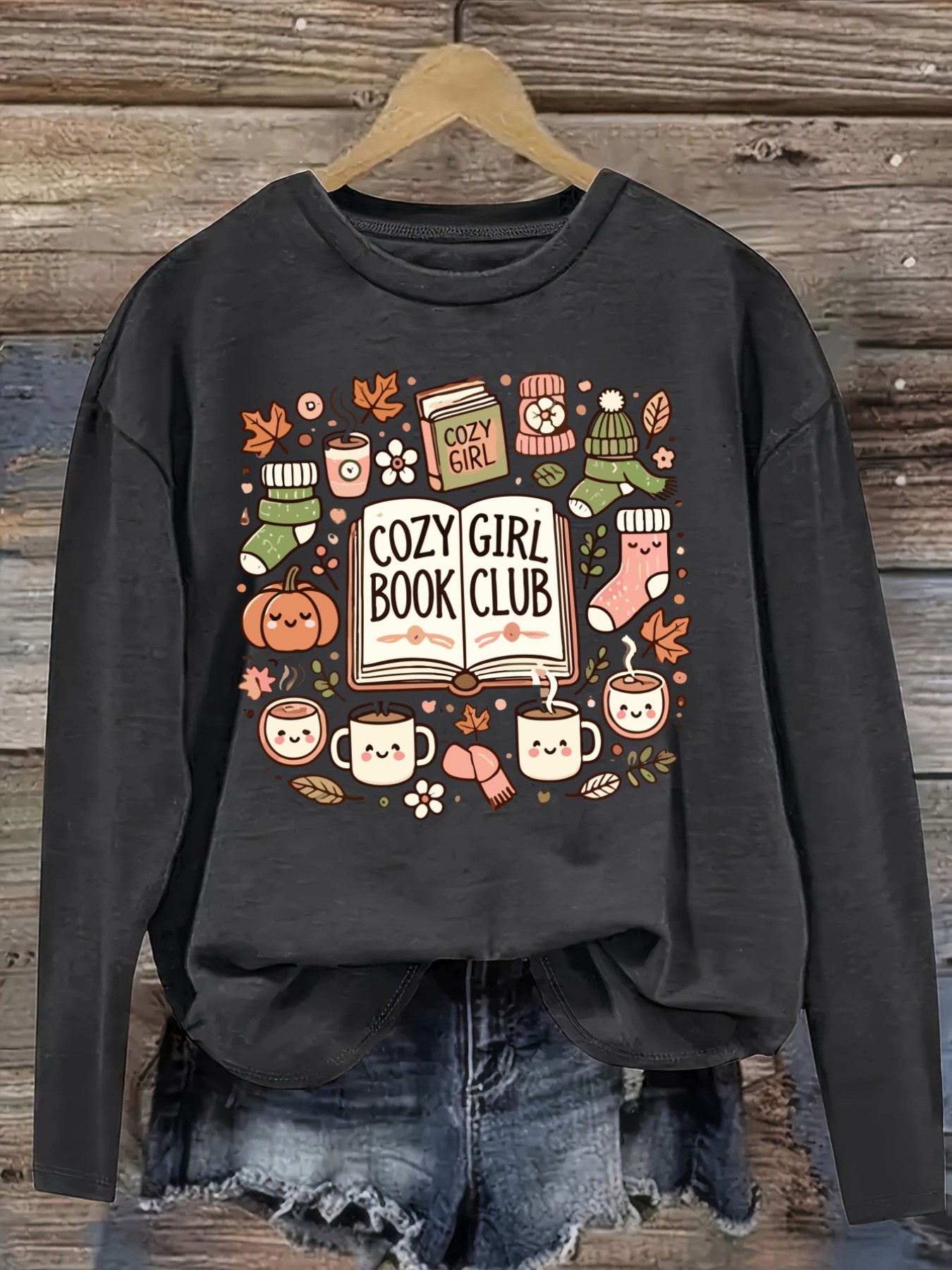 Women's Casual Long Sleeve Cre - đánh giá và giá Books