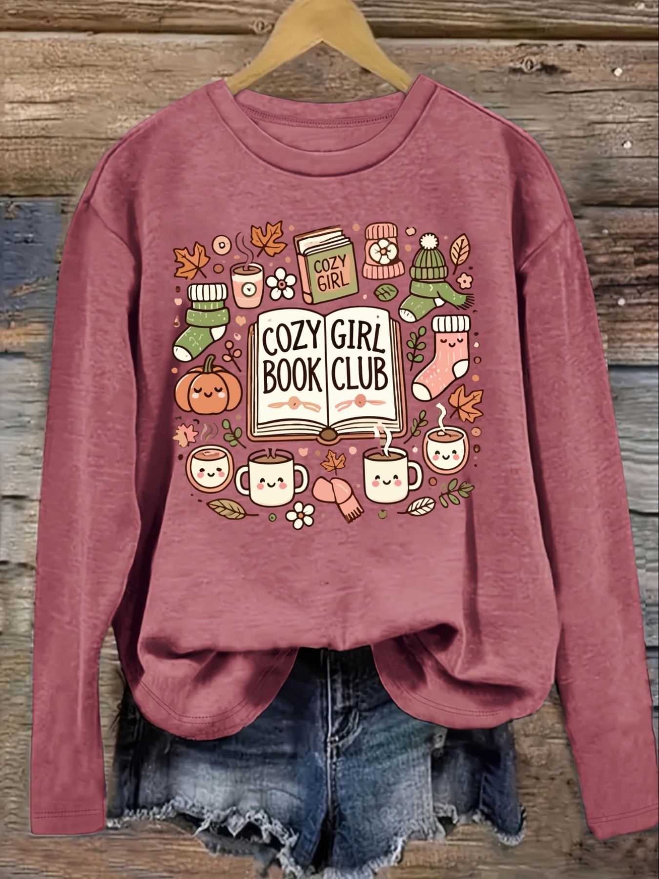 Women's Casual Long Sleeve Cre - đánh giá và giá Books