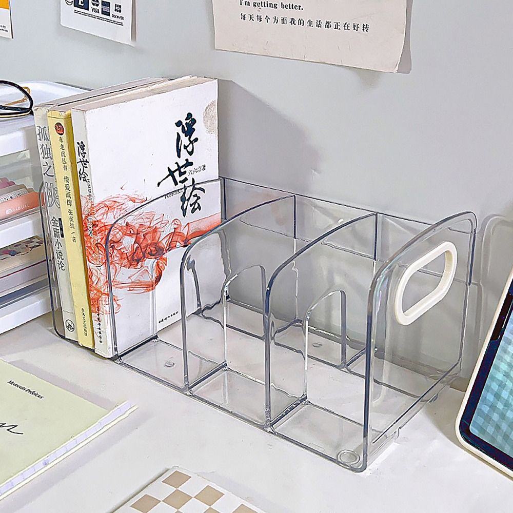 Portable Clear Acrylic Bookend - đánh giá và giá Clear Acrylic Book Stand Holder