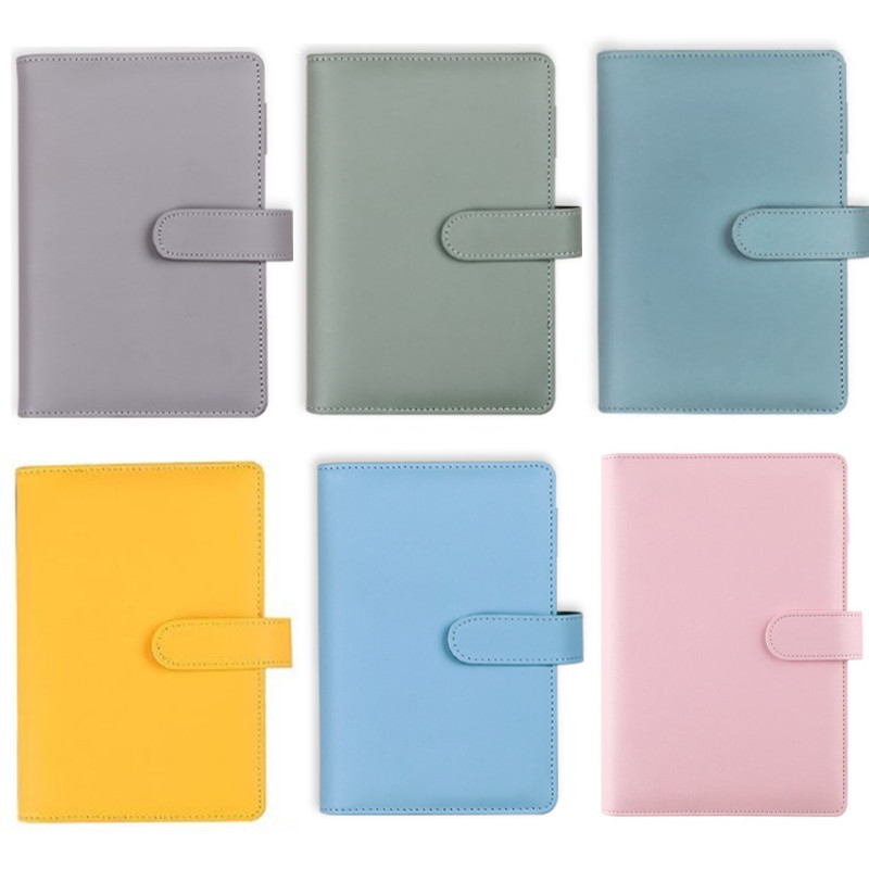 A6/A5 Rằn Ri Nâu Đất Màu Da PU - đánh giá và giá Vintage Leather Journal Notebook