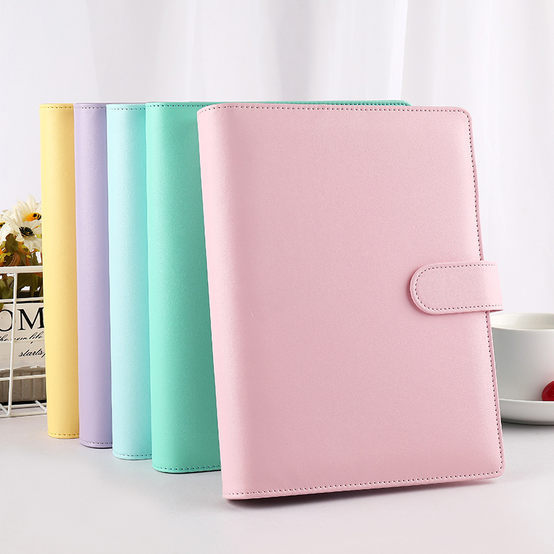 A6/A5 Rằn Ri Nâu Đất Màu Da PU - đánh giá và giá Vintage Leather Journal Notebook
